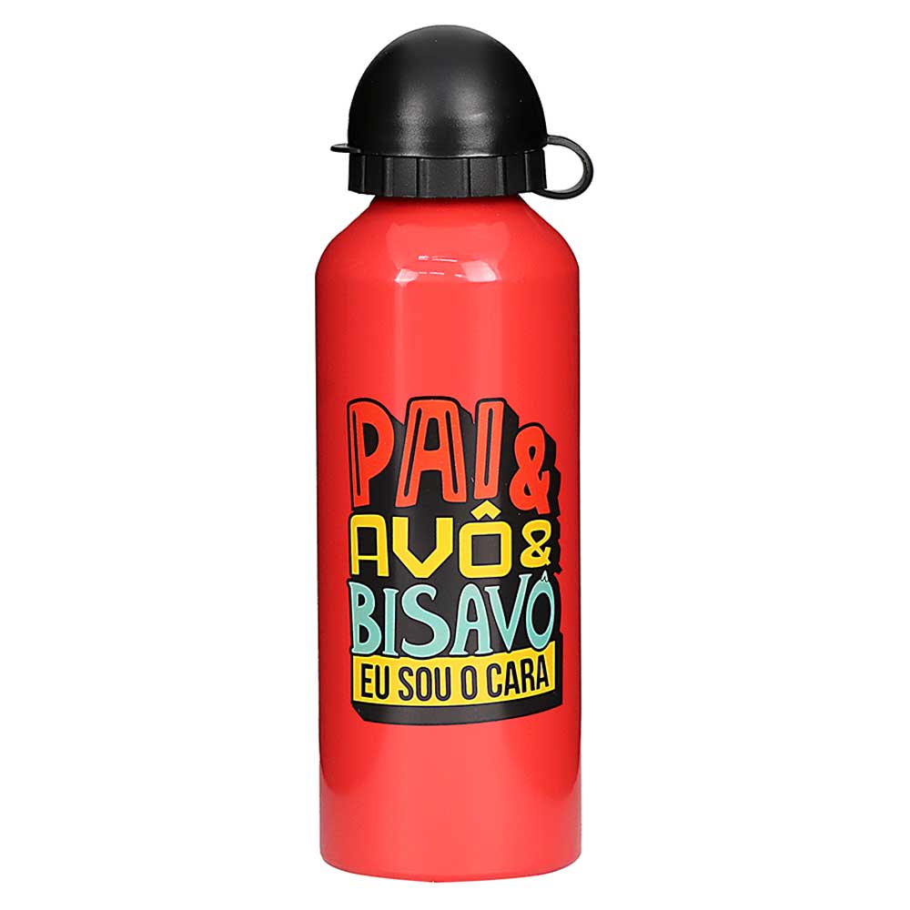 Squeeze em Alumínio Pai Útil Bazar 500ml RF672