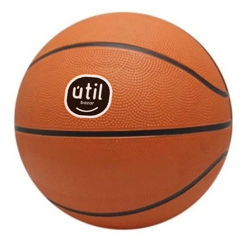 Bola de Basquete Útil Bazar 20cm N.5 RF323 - freitasvarejo