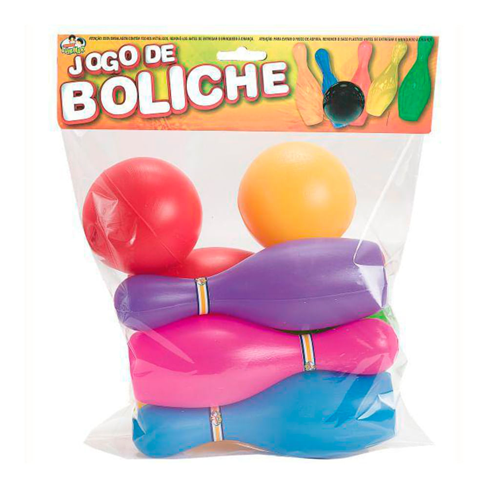Jogo de boliche infantil brinquedos ao ar livre 19 cm — PoolFunStore