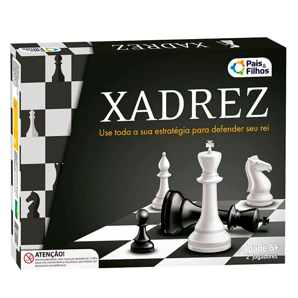 Tabuleiro de Xadrez - Bloco 3D