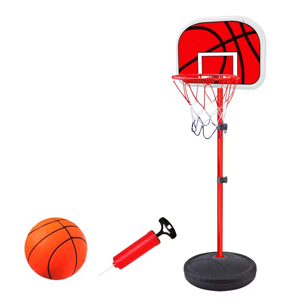 Basquete Radical com Altura Regulável DM Toys 105x139cm DMT5092