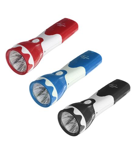 Lanterna Recarregável Led Plástica Útil Eletro RF204 - freitasvarejo