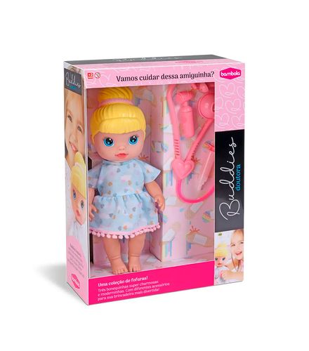 Boneca Gravida Estilo Barbie Andador Carrinho Bonequinha loira