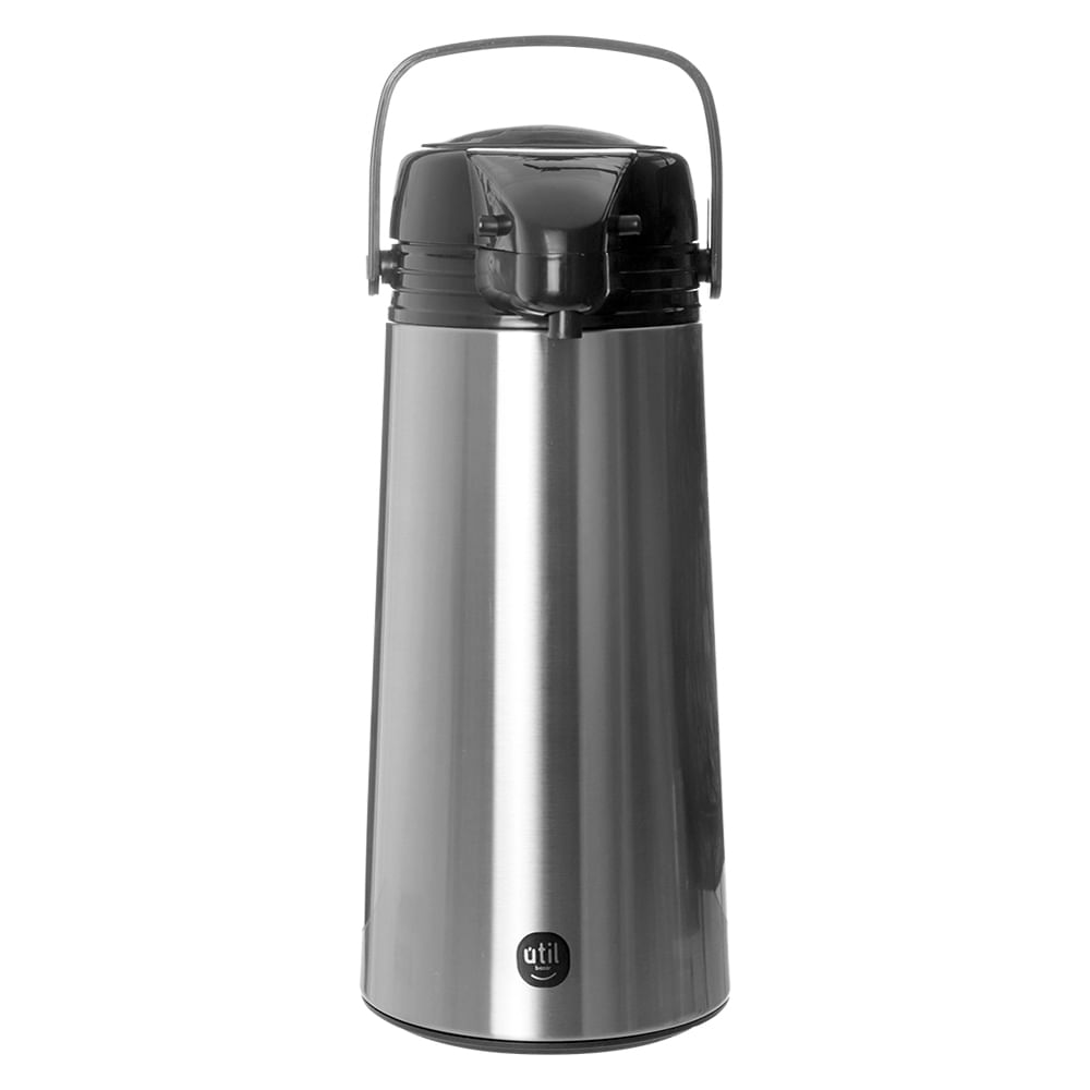 Garrafa Térmica Inox Preta Útil Bazar 1,9L RF740 - freitasvarejo