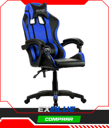 Cadeira Extreme Azul - full