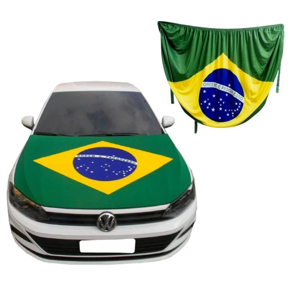 Bandeira Brasil para Capô Útil Bazar RF2961 - freitasvarejo