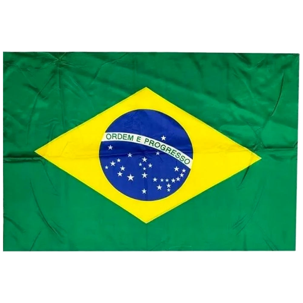 Bandeira Brasil Útil Bazar 89x140cm RF2957 - freitasvarejo