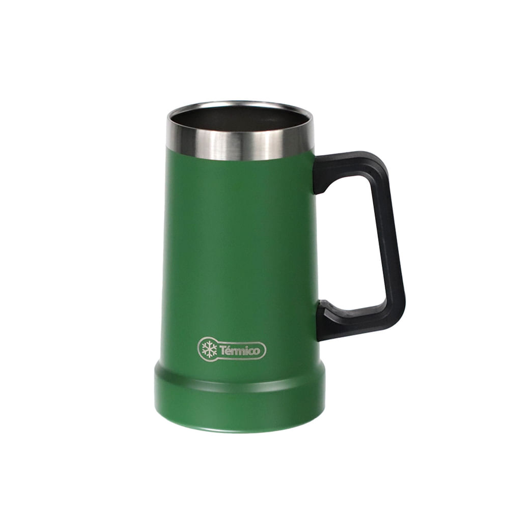 Copo Térmico Café Chá Cerveja Inox 450ml 5 Cores + Cordão