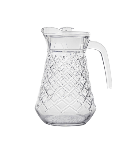 Jarra-de-Vidro-Cristal-1.3L-Util-Bazar-RF4368 Jarra-de-Vidro-Cristal-1.3L-Util-Bazar-RF4368