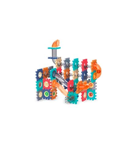 Bloco-de-Montar-Pista-Corrida-de-Bolinha-125-Pecas-World-Brinquedos-RF4762