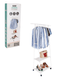 Arara-De-Metal-Branco-Com-2-Prateleiras-160CM-Util-Bazar-RF3013