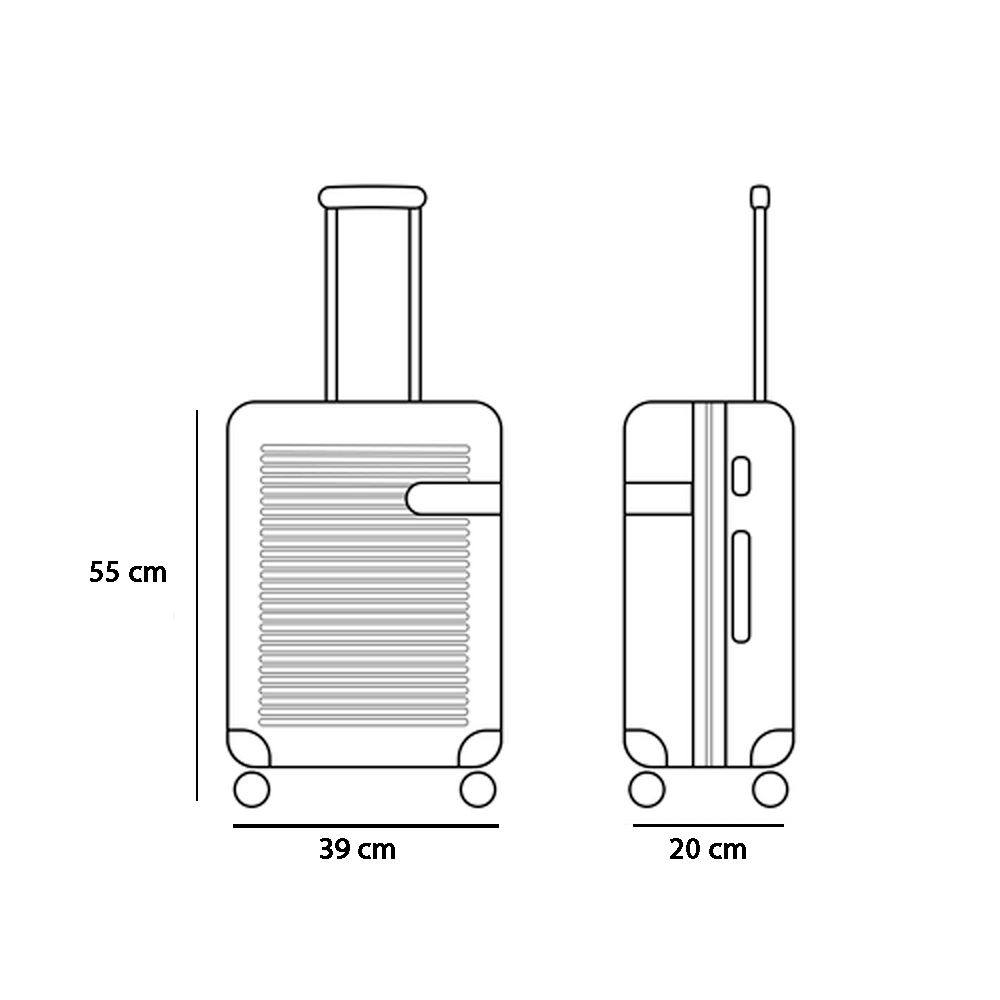 Imagem da mala aberta