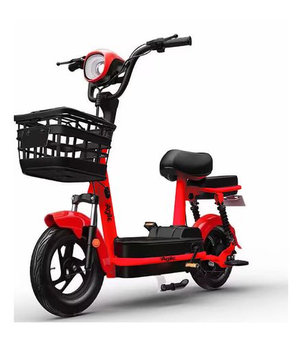 Motocicleta-Eletrica-Vermelha-48V-Agile-RF5964